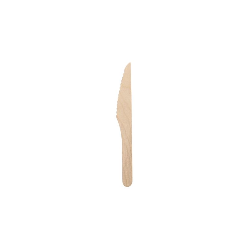 Holzmesser "pure" 16,5 cm natur - Bild 1