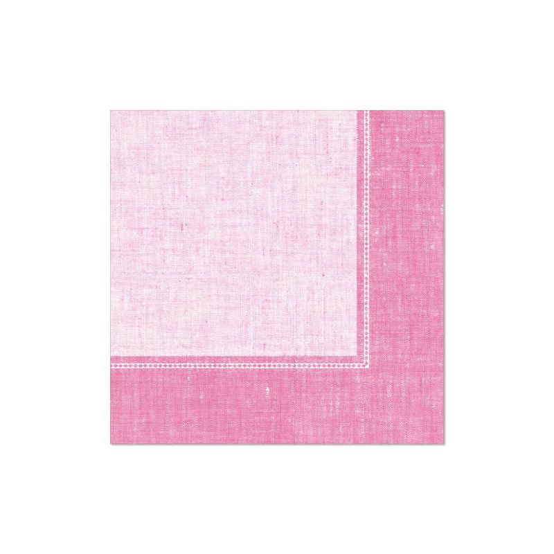 Servietten, rosa, "ROYAL Collection", 1/4-Falz, 40 x 40 cm, "Linum" - Bild 1