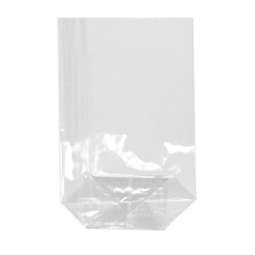 10 Sachets d'Emballage Transparent (16 cm) pour l'anniversaire de