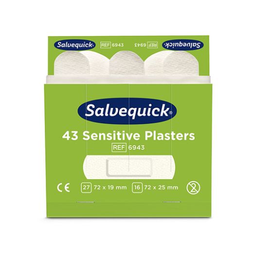 "Cederroth" Salvequick Sensitive Pflaster (43 Stück) blanc 1