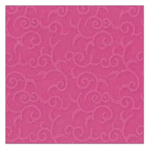 Serviettes "ROYAL Collection" pliage 1/4 40 cm x 40 cm fuchsia "Casali" 1