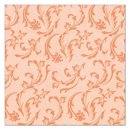 Serviettes "ROYAL Collection" pliage 1/4 40 cm x 40 cm nectarine "Damascato" 1