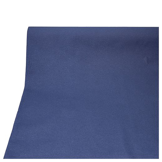 Nappe, aspect tissu, PV-tissu Mix "ROYAL Collection" 20 m x 1,18 m bleu foncé 1