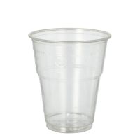 Gobelets pour boissons froides en P.L.A. "pure" 0,3 l Ø 9,5 cm · 11 cm transparent idéal pour bière