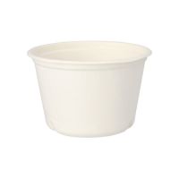 Terrines à soupe en canne à sucre "pure" 600 ml Ø 14 cm · 9 cm blanc