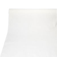 Nappe, aspect tissu, PV-tissu Mix "ROYAL Collection" 20 m x 1,18 m blanc