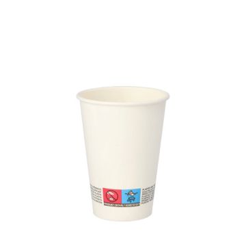 Gobelets pour automates, carton "To Go" 0,18 l Ø 7 cm · 9,2 cm blanc