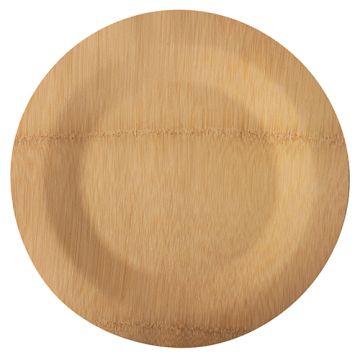 Assiettes, en bambou "pure" rond Ø 28 cm · 1,5 cm