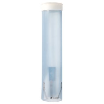 Distributeur de gobelets, PS Ø 8,5 cm · 42 cm transparent