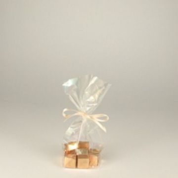 Sachet fond plat, cellophane "pure" 17,3 cm x 11,5 cm x 4 cm transparent