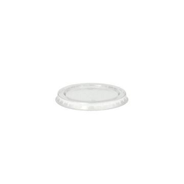 Couvercles, PS rond Ø 6,7 cm · 1 cm transparent