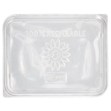 Couvercle pour plats à micro-ondes 2 cm x 23,4 cm x 18,7 cm transparent