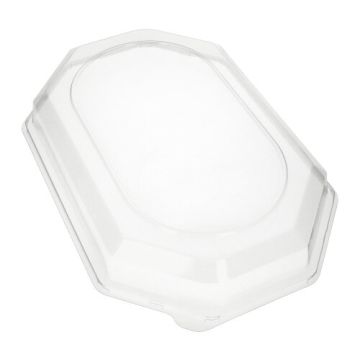 Couvercles pour plateau de service, PET 6,3 cm x 45 cm x 31,5 cm transparent