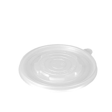 Couvercles pour terrines à soupe, PP "To Go" rond Ø 11 cm transparent