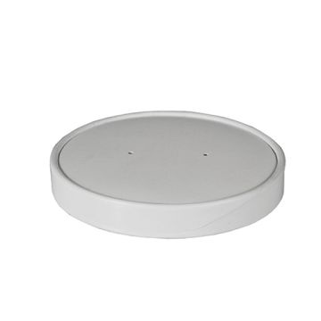 Couvercles pour terrines à soupe, cartón "To Go" rond Ø 11,8 cm blanc