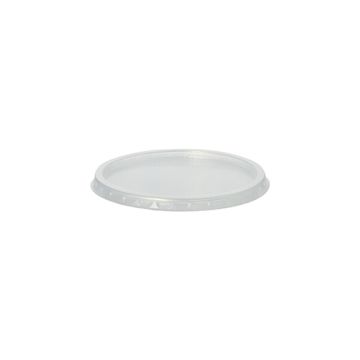 Couvercle pour boîte d'emballage, PP rond Ø 10,1 cm · 0,8 cm transparent