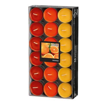 "Flavour by GALA" Lumière parfumée Ø 38 mm · 17 mm orange - orange "Ton sur ton"