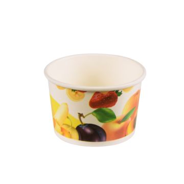 Pots à glace, en carton rond 100 ml Ø 7,5 cm · 4,9 cm