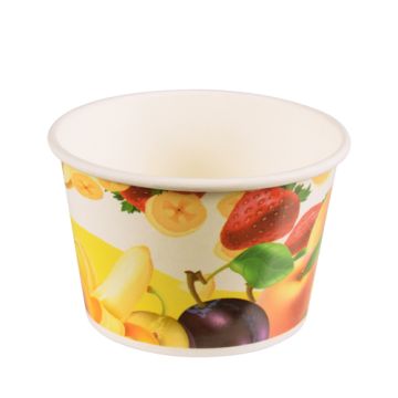 Pots à glace, en carton rond 250 ml Ø 9,5 cm · 6,2 cm