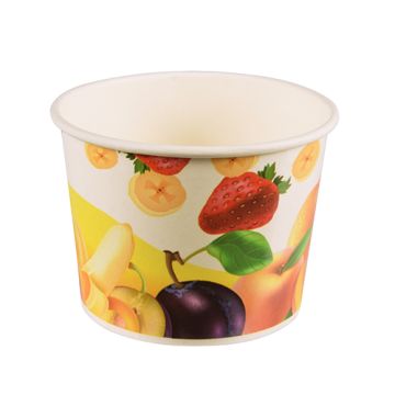 Pots à glace, en carton rond 500 ml Ø 11,2 cm · 7,8 cm