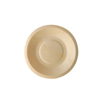 Assiettes "Fingerfood", bois "pure" rond Ø 14 cm · 2 cm