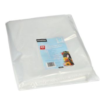 Sacs isolants, LDPE 60 l 90 cm x 50 cm transparent