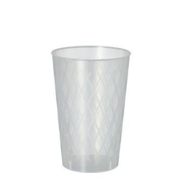 Verres à cidre (réutilisables)0,25 l Ø 7 cm - 10,5 cm incassables