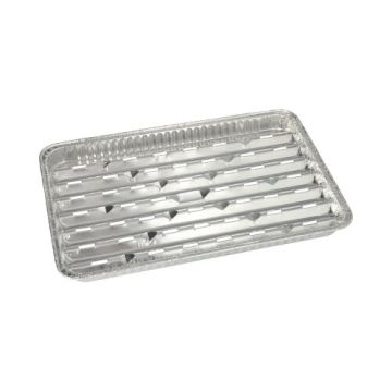 Plats à grillades, alu rectangulaire 2,5 cm x 23 cm x 34 cm