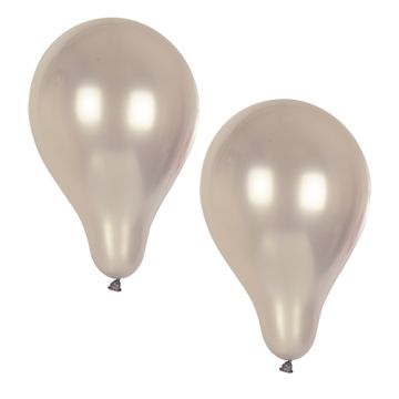 Ballons Ø 25 cm argent