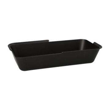 "Circulware by Haval" Mehrweg-Schalen Mix & Match rectangulaire 4,7 cm x 11,7 cm x 23,4 cm noir