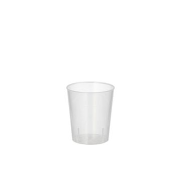 Verres à liqueur réutilisables PP 2 cl Ø 3,7 cm · 4,2 cm incassable