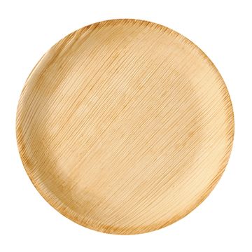 Assiettes, feuille de palmier "pure" rond Ø 23 cm · 2,5 cm