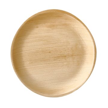 Assiettes, Feuille de palmier "pure" rond Ø 25 cm · 2 cm