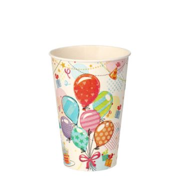 Gobelets, carton 0,2 l Ø 7 cm · 9,7 cm "Fete"