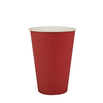 Gobelets, carton 0,2 l Ø 7 cm · 9,7 cm rouge