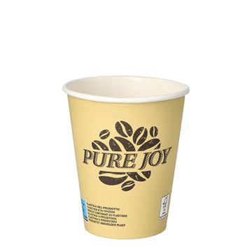 Gobelets, carton 0,2 l Ø 8 cm · 9,2 cm crème "Pure Joy"