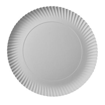 Assiettes, carton "pure" rond Ø 29 cm · 2 cm blanc