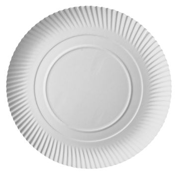 Assiettes, carton "pure" rond Ø 34 cm · 3 cm blanc