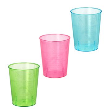 Verres à liqueur, PS 4 cl Ø 4,2 cm · 5,2 cm couleurs assorties