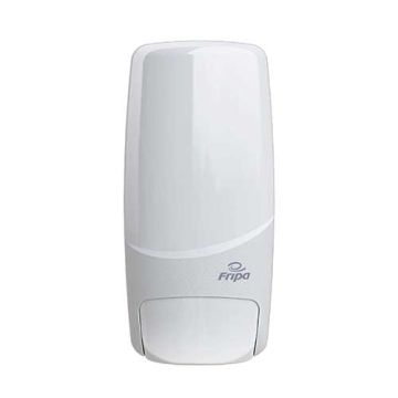 Distributeur de savon 1 l 26,6 cm x 12,9 cm x 12,8 cm blanc rechargeable