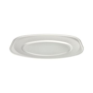 Plat de service, XPS 25 cm x 35 cm blanc laminé