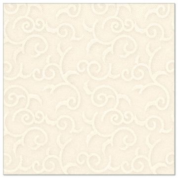 Serviettes "ROYAL Collection" pliage 1/4 40 cm x 40 cm champagne "Casali"