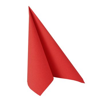 Serviettes "ROYAL Collection" pliage 1/4 33 cm x 33 cm rouge