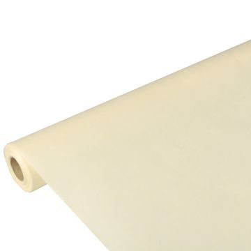 Nappe, aspect textile, non tissée "soft selection" 10 m x 1,18 m crème