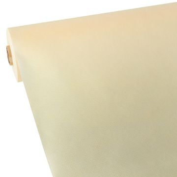 Nappe, aspect textile, non tissée "soft selection" 40 m x 0,9 m crème