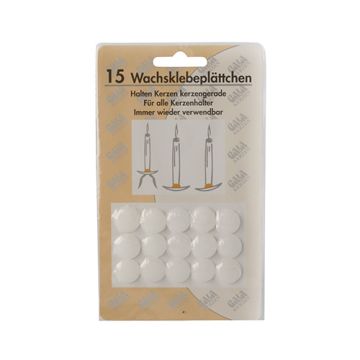 Petites plaquettes de cire Ø 15 mm blanc